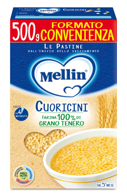 MELLIN CUORICINI 500 G - Farmadillo