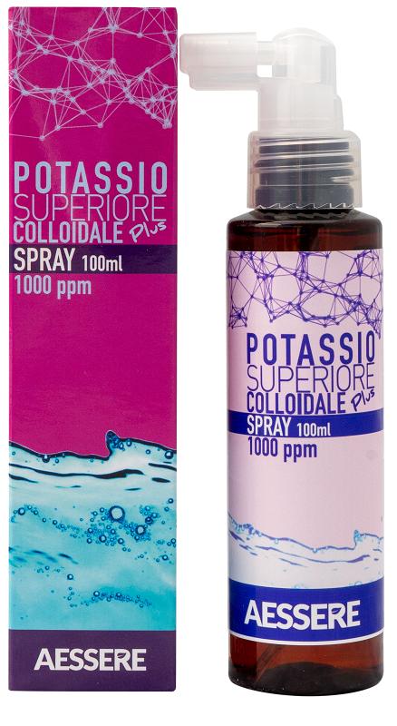 POTASSIO COLLOIDALE PLUS 1000PPM SPRAY 100 ML - Farmadillo
