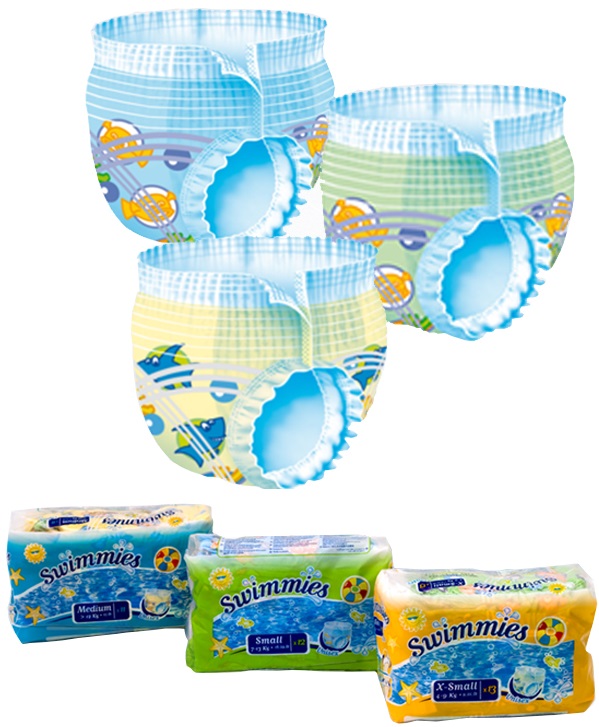SWIMMIES PANNOLINO PANTS S3 12 KG+ TAGLIA M 11 PEZZI - Farmadillo