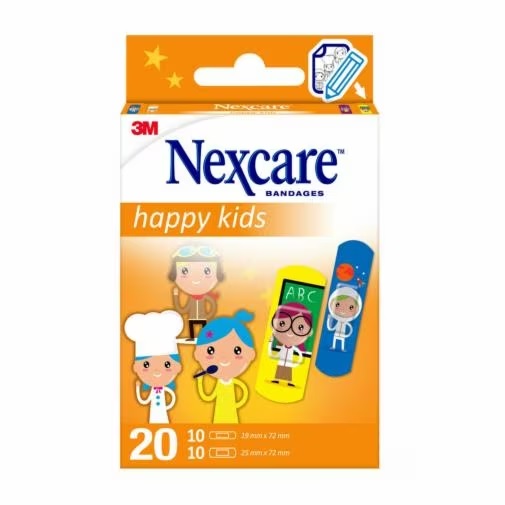 CEROTTI NEXCARE KIDS PLASTERS PROFESSIONS 20 PEZZI ASSORTITI - Farmadillo