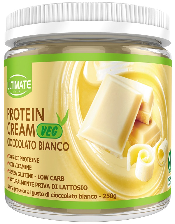 ULTIMATE PROTEIN CREAM VEG CIOCCOLATO BIANCO 250 G - Farmadillo