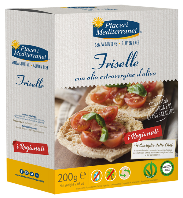 PIACERI MEDITERRANEI FRISELLE 200 G - Farmadillo