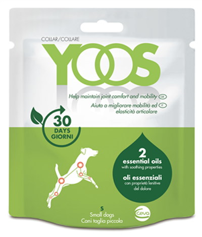 YOOS COLLARE CANE TAGLIA SMALL A BASE DI OLI ESSENZIALI - Farmadillo