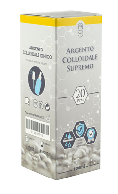 ARGENTO COLLOIDALE SUPREMO 20PPM 100 ML SPRAY + CONTAGOCCE - Farmadillo