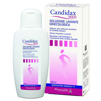 CANDIDAX MED SOLUZIONE LAVANTE GINECOLOGICA 200 ML - Farmadillo