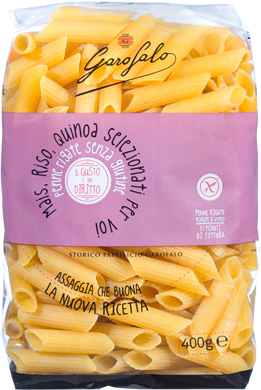 GAROFALO PENNE RIGATE SENZA GLUTINE 400 G - Farmadillo