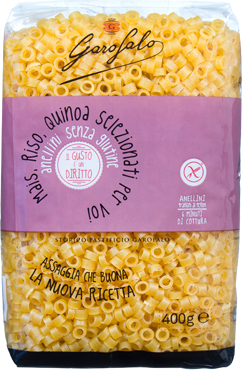 GAROFALO ANELLINI SENZA GLUTINE 400 G - Farmadillo