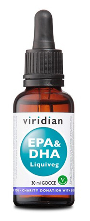 VIRIDIAN EPA & DHA LIQUIDVEGAN 200 ML - Farmadillo