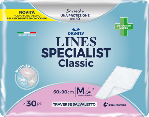 TRAVERSA LINES SPECIALIST CLASSIC 60X90CM TP 30 PEZZI - Farmadillo