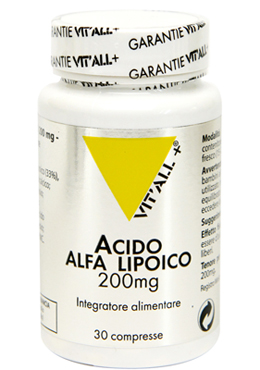 VITAL PLUS ACIDO ALFA LIPOICO 30 COMPRESSE - Farmadillo