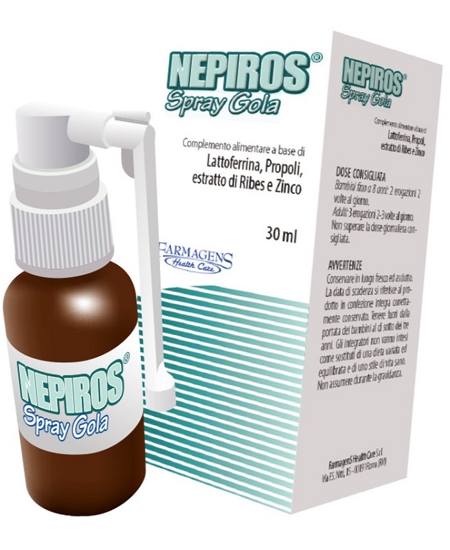 NEPIROS SPRAY GOLA 30 ML NUOVA FORMULA - Farmadillo