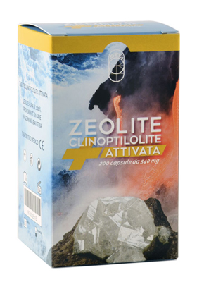 ZEOLITE CLINOPTILOLITE ATTIVATA SUPREMA 200 CAPSULE 540 MG 108 G - Farmadillo