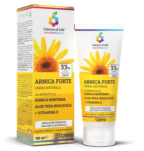 COLOURS OF LIFE SKIN SUPPLEMENT ARNICA FORTE 33% CREMA 100 ML - Farmadillo