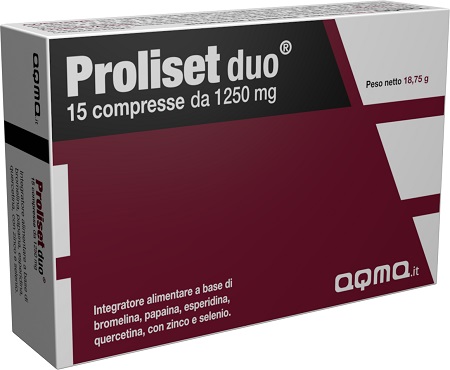 PROLISET DUO 15 COMPRESSE - Farmadillo