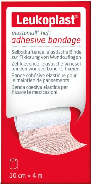 BENDA LEUKOPLAST ELASTOMULL HAFT 10 CM X 4 M - Farmadillo