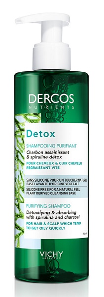 DERCOS NUTRIENTS SHAMPOO DETOX 250 ML - Farmadillo
