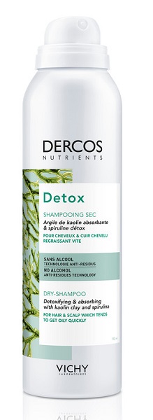 DERCOS NUTRIENTS SHAMPOO SECCO DETOX 150 ML - Farmadillo