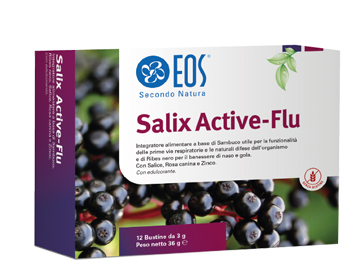 EOS SALIX ACTIVE-FLU 12 BUSTINE GUSTO ARANCIO - Farmadillo