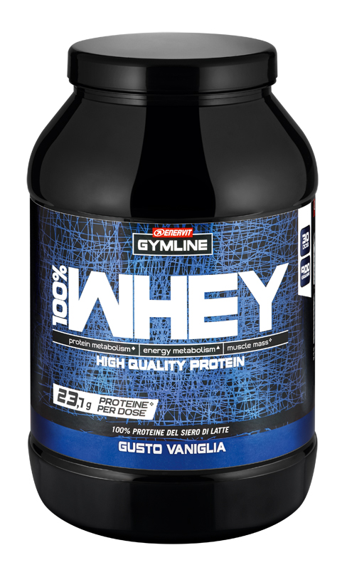 GYMLINE 100% WHEY CONCENTRATE VANIGLIA 900 G - Farmadillo