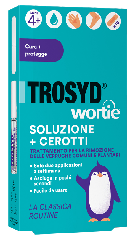TROSYD WORTIE SOLUZIONE + CEROTTI - Farmadillo