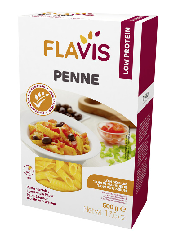 FLAVIS PENNE APROTEICHE 500 G - Farmadillo