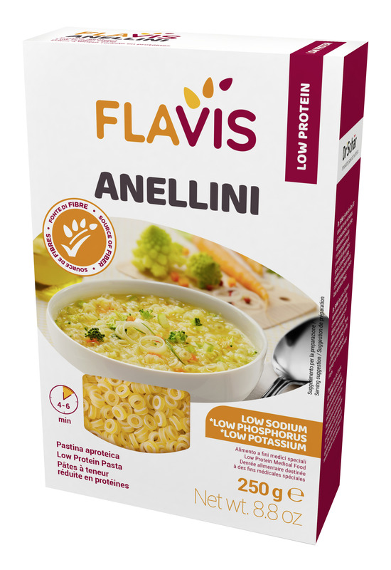 FLAVIS ANELLINI APROTEICI 250 G - Farmadillo