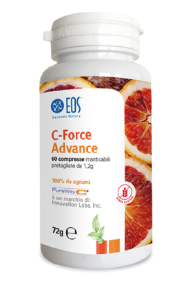 EOS C FORCE ADVANCE 60 COMPRESSE MASTICABILI - Farmadillo