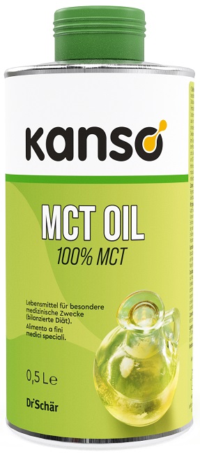 KANSO MCT OIL 100% OLIO DI ACIDI GRASSI 500 ML - Farmadillo