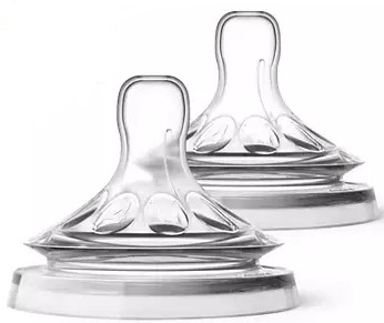 AVENT 2 TETTARELLE NATURAL FLUSSO ABBONDANTE 4 FORI - Farmadillo