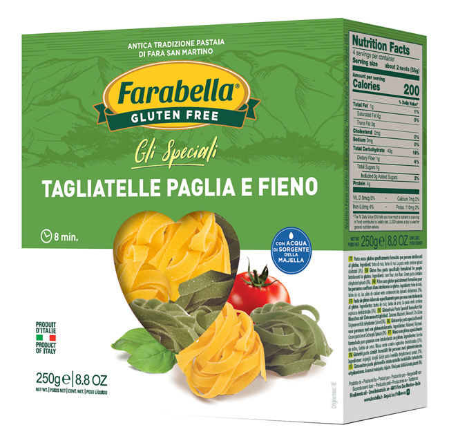 FARABELLA TAGLIATELLE PAGLIA FIENO 250 G - Farmadillo