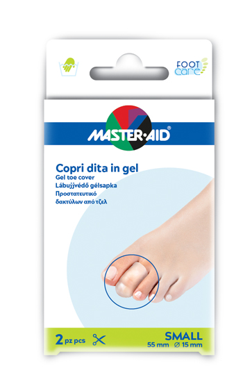 COPRI DITA MASTER-AID FOOTCARE IN GEL SMALL 2 PEZZI C1 - Farmadillo