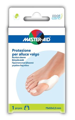 PROTEZIONE IN GEL MASTER-AID FOOTCARE PER ALLUCE VALGO 1 PEZZO D6 - Farmadillo