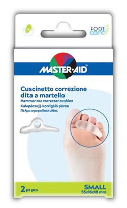 CORRETTORE DITA A MARTELLO MASTER-AID FOOTCARE SMALL 2 PEZZI C12 - Farmadillo