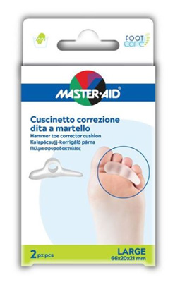 CORRETTORE DITA A MARTELLO MASTER-AID FOOTCARE LARGE 2 PEZZI C13 - Farmadillo