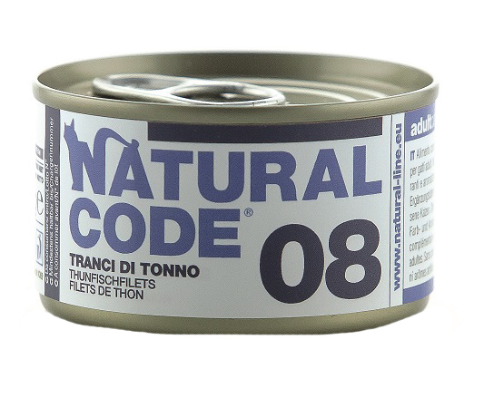 NATURAL CODE 08 TRANCI DI TONNO - Farmadillo