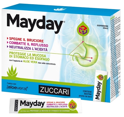 MAYDAY SOSPENSIONE PER USO ORALE ALLA MENTA 24 BUSTINE 10 ML - Farmadillo