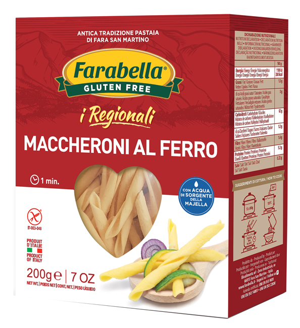 FARABELLA I REGIONALI MACCHERONI FERRO 200 G - Farmadillo