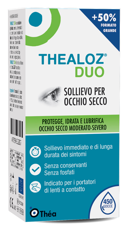 THEALOZ DUO SOLUZIONE OFTALMICA FLACONE 15 ML - Farmadillo