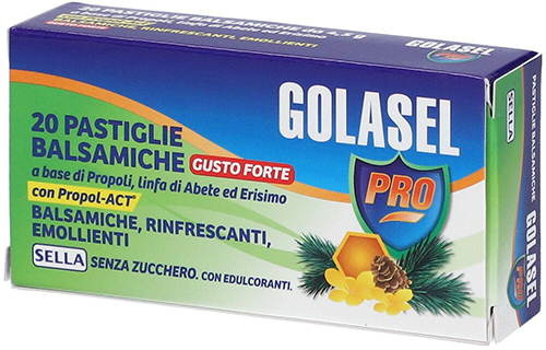 GOLASEL PRO 20 PASTIGLIE BALSAMICHE FORTI - Farmadillo