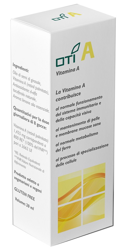 OTI A VITAMINA A GOCCE 20 ML - Farmadillo