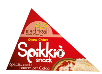 SPIKKIO' SNACK PIZZA 70 G - Farmadillo