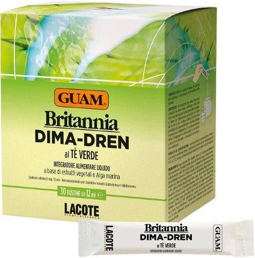 GUAM BRITANNIA DIMA DREN 30 BUSTINE DA 12 ML - Farmadillo