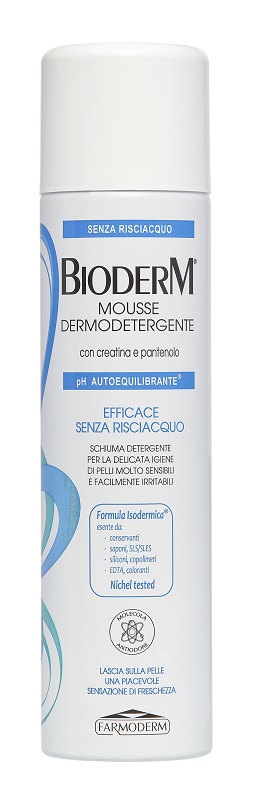 BIODERM MOUSSE DERMODETERGENTE 400 ML - Farmadillo