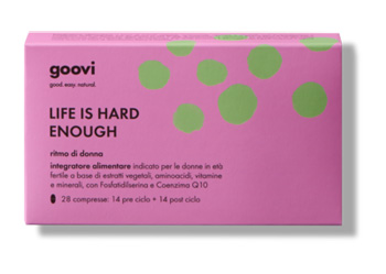 GOOVI LIFE IS HARD ENOUGH RITMO DI DONNA 28 COMPRESSE - Farmadillo