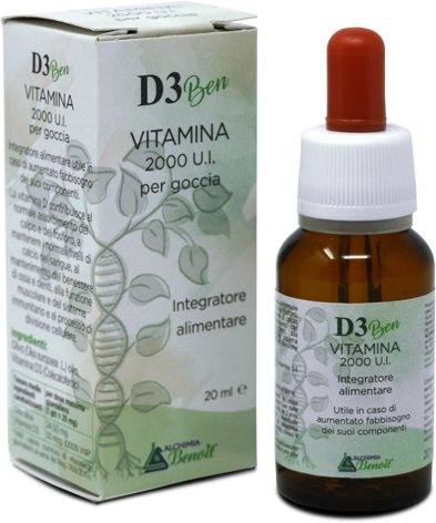 D3 BEN VITAMINA 20 ML - Farmadillo