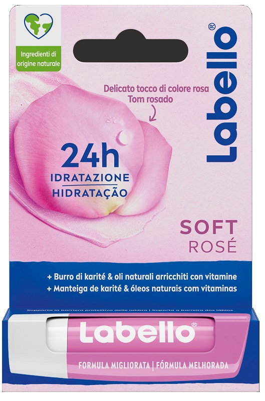 LABELLO SOFT ROSE 5,5 ML - Farmadillo
