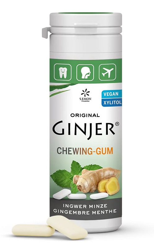 LEMON PHARMA GOMME GINJER E MENTA 36 G - Farmadillo
