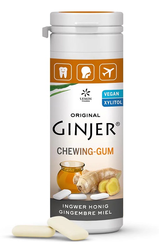 LEMON PHARMA GOMME GINJER E MIELE 36 G - Farmadillo