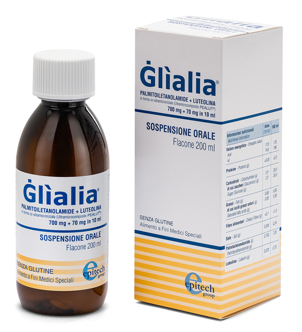 GLIALIA SOSPENSIONE ORALE 700 MG + 70 MG 200 ML - Farmadillo