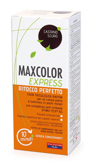 MAXCOLOR EXPRESS CASTANO SCURO 80 ML - Farmadillo